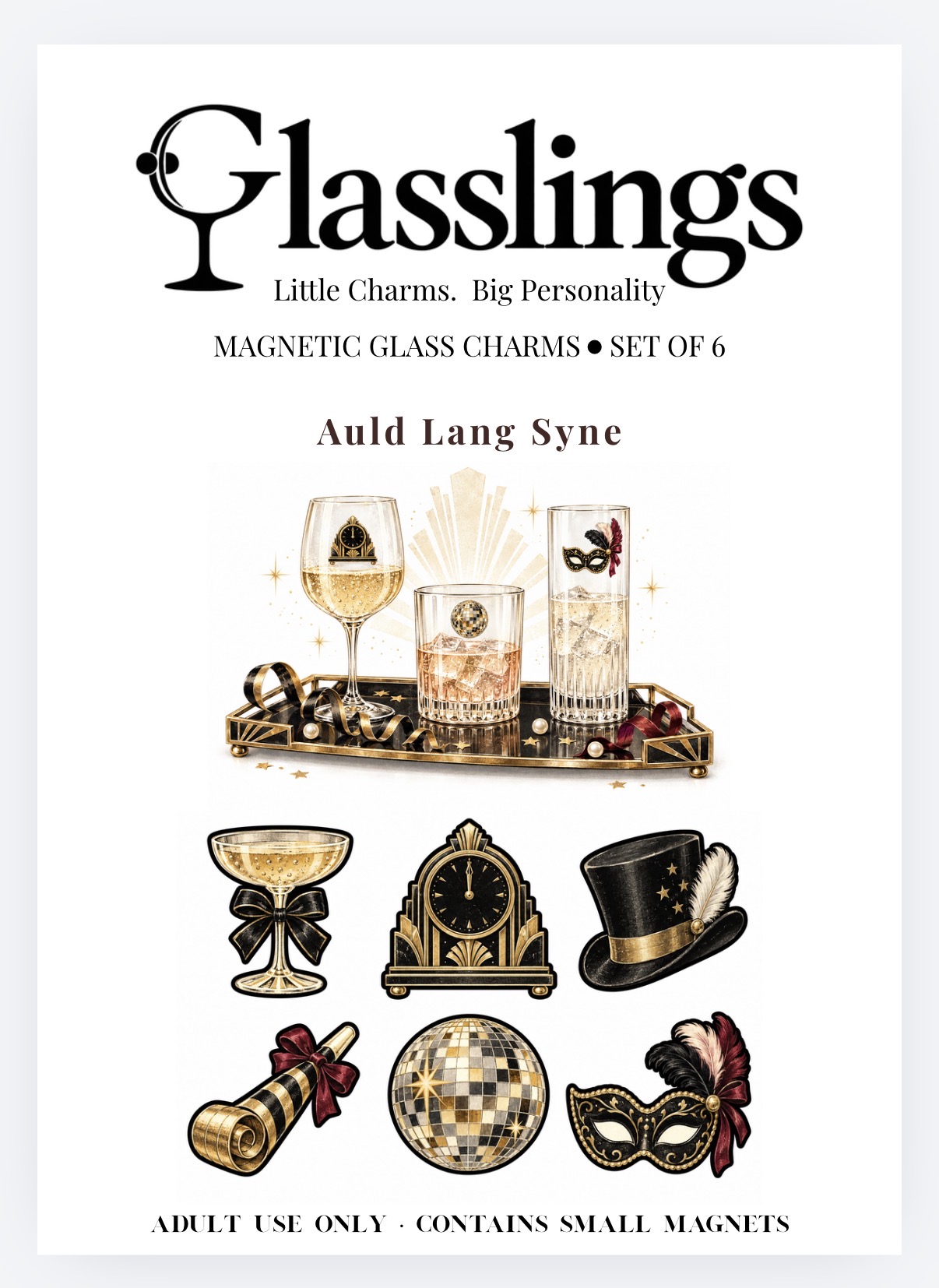 Auld Lang Syne Glasslings collection